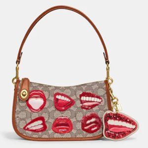 Coach X Tom Wesselman Lips Bag Charm